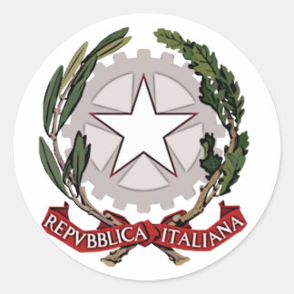 Italy Coat of Arms Sticker