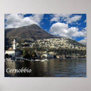 Italy - Como Lake - Cernobbio - Poster