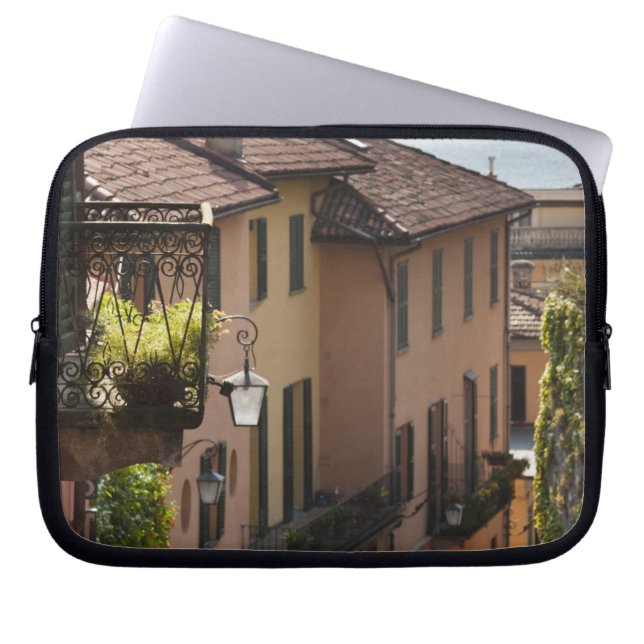 Italy, Como Province, Bellagio. Salita Laptop Sleeve (Front)