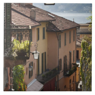 Italy, Como Province, Bellagio. Salita Tile