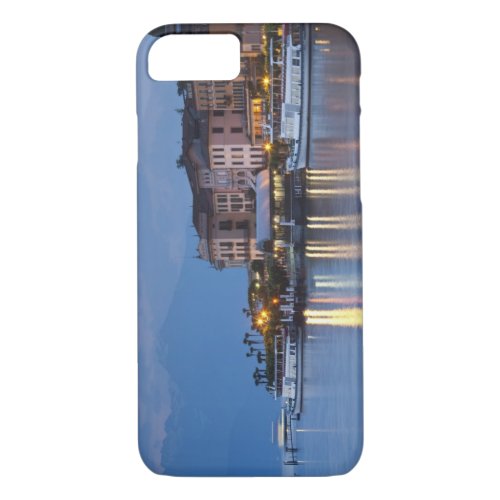 Italy Como Province Bellagio Town view iPhone 87 Case