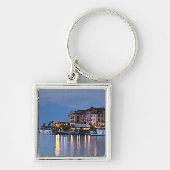 Italy, Como Province, Bellagio. Town view, Keychain (Front)