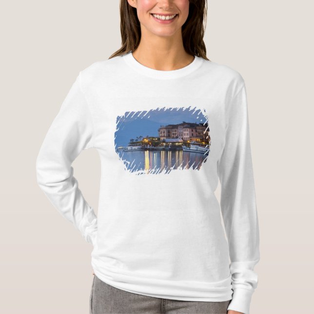 Italy, Como Province, Bellagio. Town view, T-Shirt (Front)