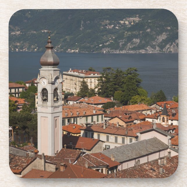 Italy, Como Province, Menaggio. Town view and 2 Coaster (Front)