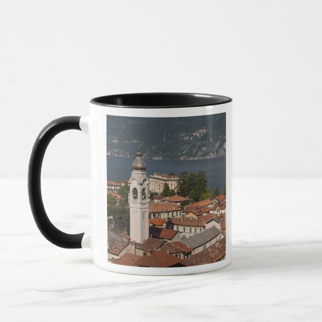 Italy, Como Province, Menaggio. Town view and 2 Mug (Left)