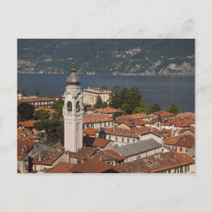 Italy, Como Province, Menaggio. Town view and 2 Postcard