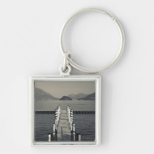 Italy, Como Province, Tremezzo. Lake pier. Keychain