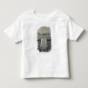 Italy, Como Province, Tremezzo. Lake pier. Toddler T-shirt
