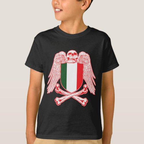 Italy Crossbones T_Shirt