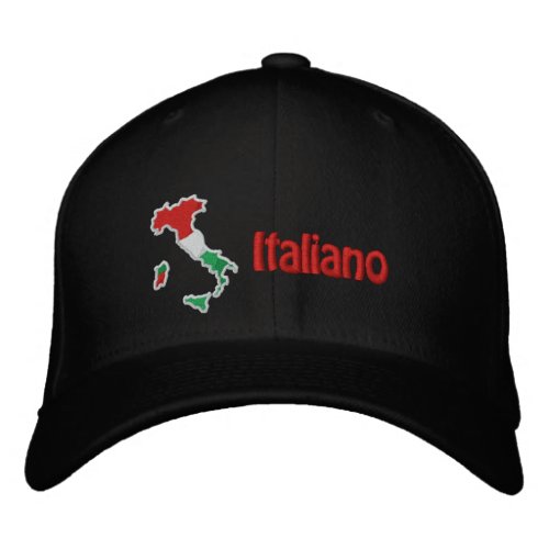 Italy Embroidered Hat