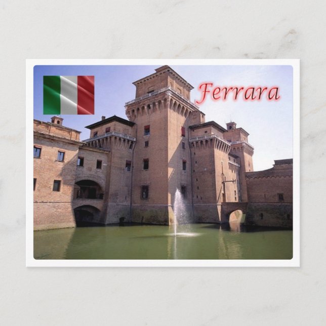 Italy - Emilia Romagna - Ferrara - External View - Postcard (Front)