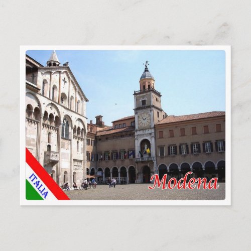 Italy _ Emilia Romagna _ Modena _ Postcard