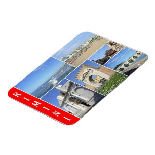 Italy - Emilia Romagna - Rimini - Mosaic - Magnet