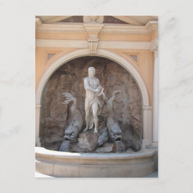 Italy - Epcot Center - Walt World Postcard (Front)