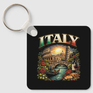 Italy Eternal Keychain