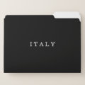 ITALY File Folders | Zazzle