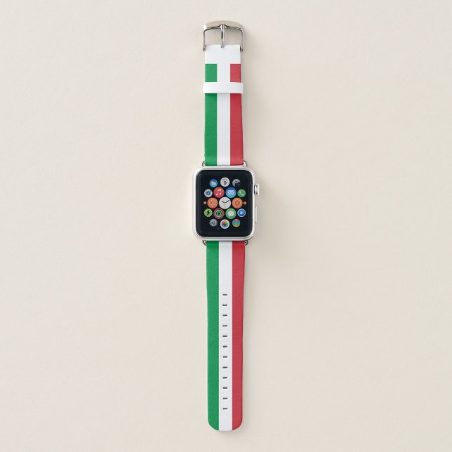 Italy Flag Apple Watch Band (Front)