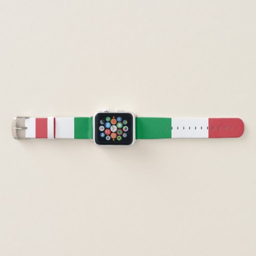 Italy Flag Apple Watch Band