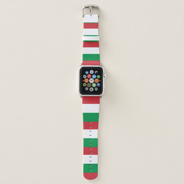 Italy Flag Apple Watch Band (Front)