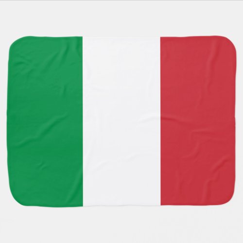 Italy Flag Baby Blanket