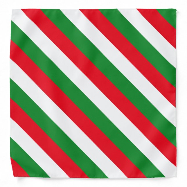 Italy Flag Bandana (Front)