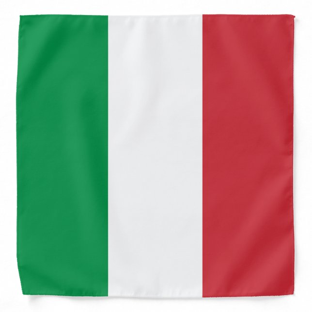 Italy Flag Bandana (Front)