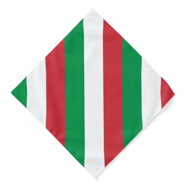 Italy Flag Bandana (Front)
