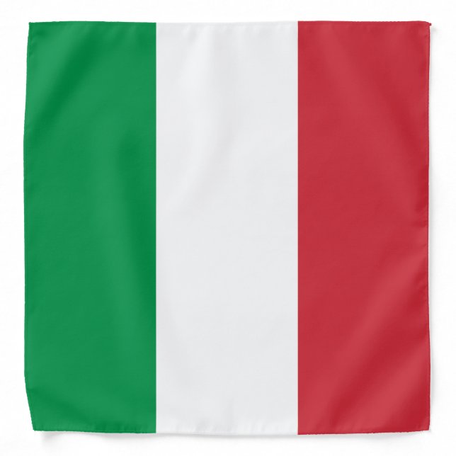 Italy Flag Bandana (Front)