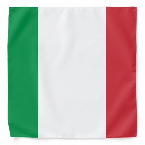 Italy flag bandana