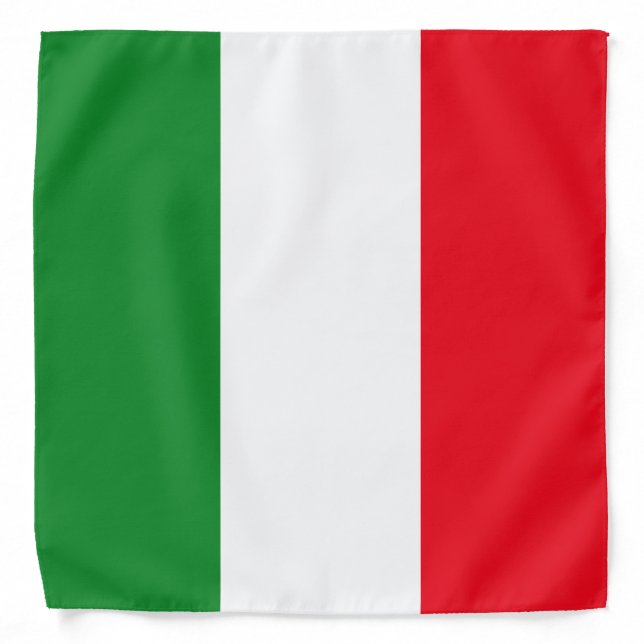 Italy Flag Bandana (Front)
