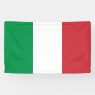 Italy Flag Banner