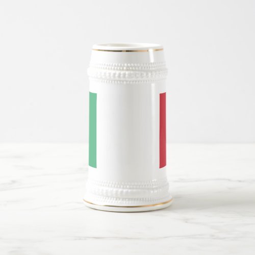 Italy Flag Beer Stein