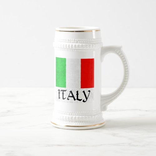 ITALY FLAG BEER STEIN