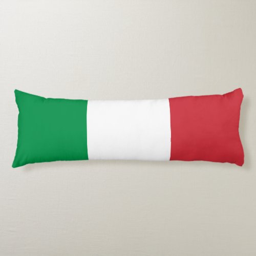 Italy Flag Body Pillow
