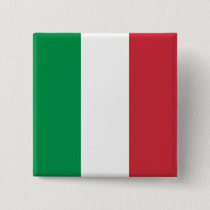 Italy Flag Button