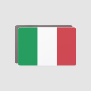Italy Flag Car Magnet