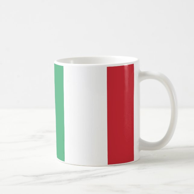  Italy Flag Ceramic Mug (Right)