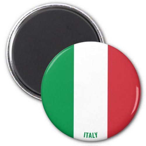Italy Flag Charming Patriotic Magnet