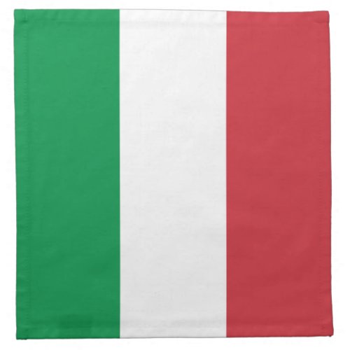 Italy Flag Cloth Napkin