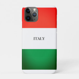 ITALY FLAG COLOURS iPhone 11 PRO CASE