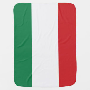 Italy Flag Country Italian Pride Patriotic Gift Baby Blanket