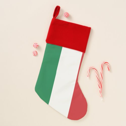 Italy Flag Country Italian Pride Patriotic Gift Christmas Stocking