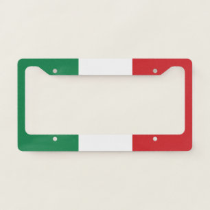 Italy Flag Country Italian Pride Patriotic Gift License Plate Frame