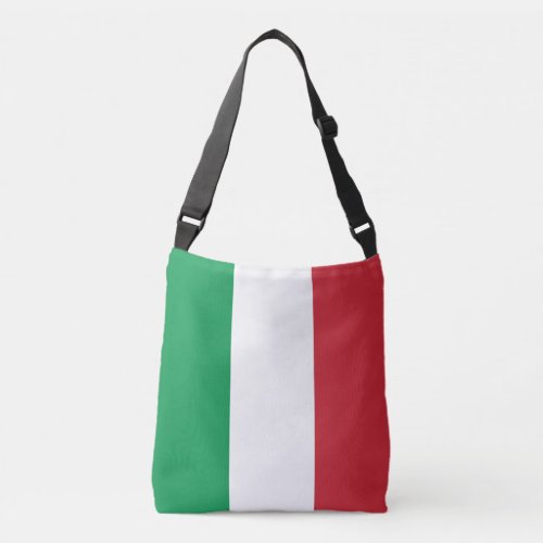 Italy Flag Crossbody Bag