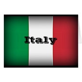 Italy Flag Dark Edge (Front Horizontal)