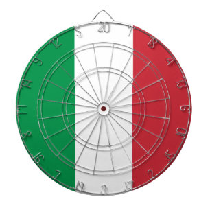 Italy Flag Dart Board