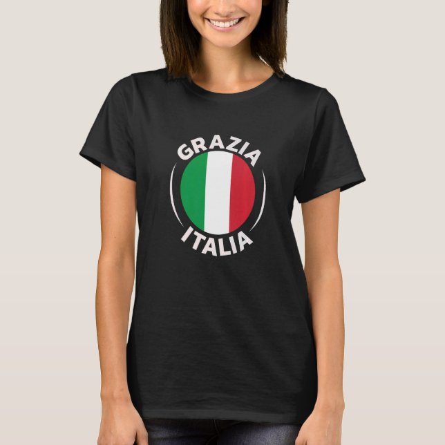 Italy Flag Designs for all proud Italians   T-Shirt (Front)
