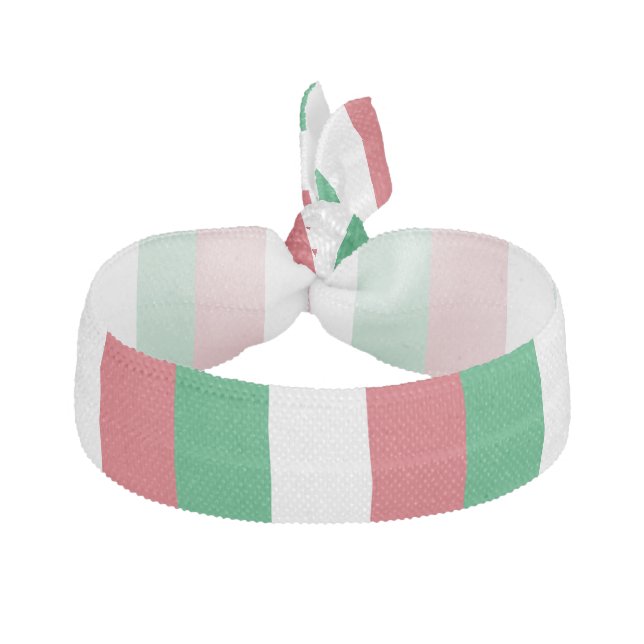 Italy Flag Elastic Hair Tie (Front)