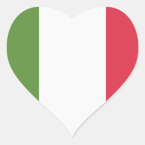 Italy Flag _ emoji Twitter Heart Sticker