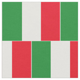 Italy Flag Fabric